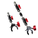 *1 Set Photography Accessories Camera Metal Super Clamp With Double Ball Head Magic Arm For  Monitor Light Mic Phone Mount - Image 2