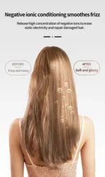 New Pro Hair Straightener has Wet/Dry Hair Mode for Straighten Hair, Constant Temperature Heat-up Drying and Straighten Hair - Image 3