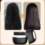 Small Hair Straightener Comb Straighteners Hair Styling Tool Less Frizz Smoother Straightening Brush Straighten Hair Brush - Image 14