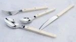 New Design Dinnerware 4 In 1 Set Stainless Steel 18/8(304) ABS Handle With Rivets Top Mirror Polishing Cutlery Sets For Kitchen - Image 27