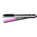 2 in 1 Hair Straightener Multifunctional Curling & Straightening Brush Ceramic Hot Comb Generator Helps Reduce Frizz Salon Tools - Image 8