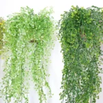 Artificial Plants Vines  Flower Wall Hanging Faux Rattan  Indoor Outdoor Green Plant  Plant Flower Wall Decoration Home Decor - Image 6