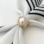 A Scarf Clasp Choice Many Styles Scarf Helper Fashion Scarves Buckle Scarf Ring 1PCS - Image 18