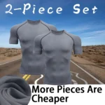 Men's Tight Dry Tshirt Muscle Moisture Wicking Gym Tshirts Fitness Sportswear Casual Holiday Short Sleeve Clothing Apparel - Image 13