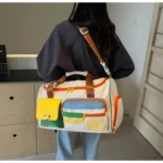 Travel Bag, Duffel Bag Cosmetics Bag, Professional Fitness Bag, Yoga Swimming Training Backpack, Satchel Shoulder Crossbody Tote Bag, Suitable for Men and Women - Image 116