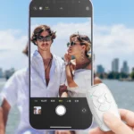 Recharegable Bluetooth Remote Control Button Wireless Controller Selfie Camera Stick Shutter Release For Phones e-book Page Turn - Image 11