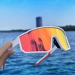 Trendy Fishing Sunglasses for Men and Women Casual Windproof Eyewear with UV Protection for Outdoor Sports, Running Cycling - Image 5