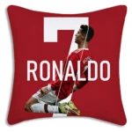 Pillow Covers Cartoon Sofa Decorative Home Double-sided Printing Short Plush Cute Cushion Football Star C Ronaldo Number 7 Cover - Image 15