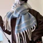 Couple's scarves - Soft and thick scarves, new winter large scarves, warm and windproof scarves and large shawls - Image 11