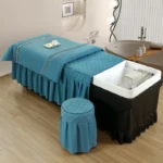 Head Washing Hairdressing Bedspread Barbershop Beauty Salon Hair Salon Thai Massage Bedspread Skin-Friendly SPA Bed Cover - Image 18