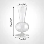 Glass Vase Transparent Flower Vase Flowers Bottle Hydroponics Plant Flower Vases Wedding Desktop Home Decor Florero Mother's Day - Image 13