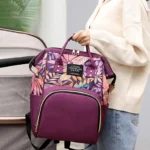 Fashionable Women Backpack with Large Capacity for Traveling Stylish Mommy Bag Heavy-duty Easy To Carry Wide Range of Uses - Image 13