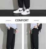 Men's Trousers Casual Trousers Loose Popular Sports Pants Versatile Casual Pants for Boys - Image 18
