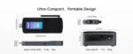 MeLE Fanless Mini PC Stick PCG02,N100 8GB LPDDR4x 256GB,Mini Desktop Computer Stick,Support 4K HDMI,PXE Unlocked Bios,Micro PC - Image 9