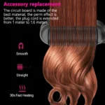 Electric Hair Straightener Brush, Durable Straightening Comb, Multi-use Styling Tool for Home & Salon Hairdressing Use. - Image 15