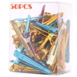Hair Clips Hairdressing Clamps Claws Section Clips Barber Hair Styling Tools steel Hairpins Headwear Supplies - Image 7