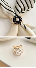 A Scarf Clasp Choice Many Styles Scarf Helper Fashion Scarves Buckle Scarf Ring 1PCS - Image 57