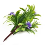 Artificial Flowers Plant Pot Simulate Fake Plastic Flowers Home Office Decor Gift Desktop Bonsai Wedding Party Balcony Ornaments - Image 12