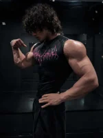 New Summer GYM T-shirt Men's Gothic Print Muscle Tee High Elasticity And Quick Drying Exercise For Bodybuilding Training T-shirt - Image 6
