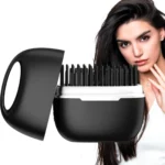 Small Hair Straightener Comb Straighteners Hair Styling Tool Less Frizz Smoother Straightening Brush Straighten Hair Brush - Image 6