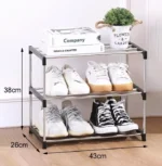 3/4 Shoe Rack Multi Layered And Space Saving Shoe Rack For Simple Household Storage And Storage Three And Four Layer Shoe Racks - Image 8