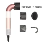 1400W high-power hair dryer, dries hair quickly, lightweight body, low noise, comes with various types of air nozzles. - Image 6
