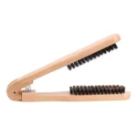 Hair Straightener Styling Comb Straightening Clamp Brush Mane Double Sided Hairdressing Ironing Straight Hair Styling Splint - Image 2