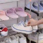 3/4 Shoe Rack Multi Layered And Space Saving Shoe Rack For Simple Household Storage And Storage Three And Four Layer Shoe Racks - Image 5