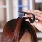 Hairdressing V-Comb Messy Hair Finishing Straightening Splint Comb - Hair Styling Tool Clip special for  hair wigs - Image 3