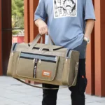 Travel Bag Large Capacity Handbag Portable Outdoor Carry Luggage Convenient Practical Male's Weekend Duffle Bags - Image 25