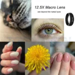 Professional HD phone Camera Lens Kit 0.45X Wide Angle 12.5x Macro smartphone Lens Mobile Phone lenses for xiaomi mi a1 - Image 3