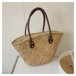Handmade Women's Shoulder Bag Large Capacity Handbags Bohemian Summer Straw Beach Bag Female Shopper Basket Woven Tote Bags - Image 20