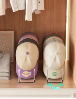 Hat Stand for Baseball Caps No Install Acrylic Hat Organizer for 7 Baseball Caps Hat Racks for Baseball Caps Display Organizer - Image 16