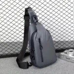 Crossbody Bag Fashionable Large Capacity Waterproof Lightweight Leisure Soft Comfortable Men Single Shoulder Bags - Image 38
