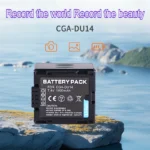 7.4V 1400mAh CGA-DU14 CGA-DU21 Camera Battery For Panasonic NV-GS28 GS500 GS27 GS328 GS50 VW-VBD070 Batteries CGR-DU06 CGR-DU07 - Image 5