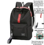 Fashion trend backpack backpack for men and women junior high school high school student bag large capacity korean version of th - Image 15