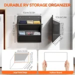 RV Shoe Storage Wall Shoe Racks Space Saving Organizer Adhesive Holder for Laundry Bathroom Bedroom Entrance Dorm Utility Room - Image 6
