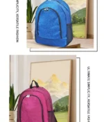 Cute Simple Casual Backpack Simple Versatile Trendy Grid Fashion Street Travel Personality Storage Bag Sequin Backage For Girls - Image 11