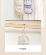 5/10 Pockets Underwear Socks Hanging Organizers Behind Door Storage Wardrobe Hanging Storage Bag Closet Organizer - Image 22