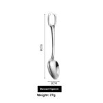 Western Dining Utensils Three-Piece Set Steak Knife Fork Soup Spoon Stainless Steel Cutlery Dishwasher Safe Dinnerware Set - Image 10