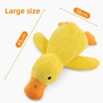 1/3PCS Things For Dogs Accessories Dog Supplies Calming Duck Squeaky Plush Toy Luxury Sleep Aid Durable Puppy Companion Pet - Image 8