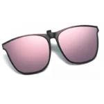 Polarized Clip On Sunglasses Men Car Driver Goggles UV400 Sun Glasses Anti Glare Vintage Square Glasses - Image 4