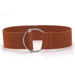 Belts for Women Simple Waist Elastic Ladies Band Round Buckle Decoration Coat Sweater Fashion Dress Waistband - Image 13