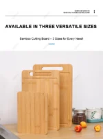 Wooden Chopping Boards Cutting Serving Board Double-sided Available Wooden Thick Boards for Chopping Charcuterie Serving Boards - Image 30