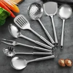 Kitchen Cookware Cooking Utensils Stainless Steel Shovel Soup Spoon Turner Utensils Dinnerware Cooking Tool Kitchen Gadgets