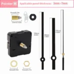 Wall Clock Movement Mechanism Clock Hands Long Shaft Silent Quartz Movement Clockwork Table DIY Watches Repair Tools - Image 7
