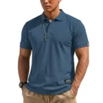 Summer Men's T-shirts Short Sleeve Loose Polo Shirts Casual Hikking Shirt Lightweight T Shirt for Work Athletic Clothes of Man - Image 7