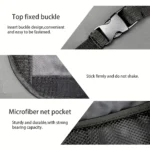 JFBONIN Car Seat Back Storage Hanging Bag SUV Car Waterproof Storage Storage Box Mesh Pocket Car Interior Supplies - Image 13