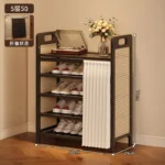 Display Foldable Shoe Racks Organizer Cabinet Portable Luxury Shoe Racks European Shelf Meuble Chausssure Home Furniture - Image 11