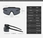 Men's Cycling Glasses Colorful Sunglasses Bicycle Windproof Sunglasses Outdoor Sports Sunglasses 8699 - Image 14